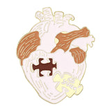 Maxbell Cartoon Brooches Fashion Lapel Pin Casual Crafts for Uniform Bags Holiday Style A