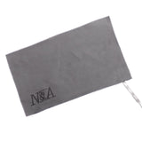 Maxbell Billiard Cue Towel Supplies Easy to Carry Cleaning for Tournament Party Home Gray