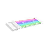 Maxbell Extension RGB Cable PSU Extension Cable Set PCIe Cable for Computer PC White 24PIN
