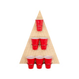 Maxbell Beer Pong Triangle Props Throwing Game Outdoor Parties Prop Toys