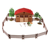 Max Miniature Farm Animals Figures DIY Kit for Kids Toddlers Handmade Playset