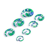Max Maxb 6pcs Acrylic Spiral Ear Stretcher Taper Plug Expander
