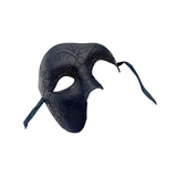 Maxbell Men Masquerade Mask Comfortable Dance Night Club Wedding Half Face Eye Mask