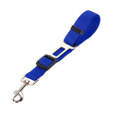 Maxbell dog Seat Belt car Accessories Travel Clip Strap Nylon 70cm Harness Blue