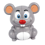 Maxbell 2x2x2 Magic Cube Toy Puzzle Funny Education Kid Toy Mouse Design