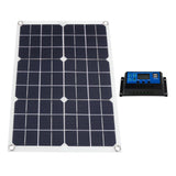 Maxbell 50W Flexible Solar Panel 10A 12V 24V Controller Car Charger for RV Car Boat