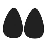 Max Invisible Breast Pad Thin Silicone Nipple Cover Teardrop-Shaped Pasties S-M