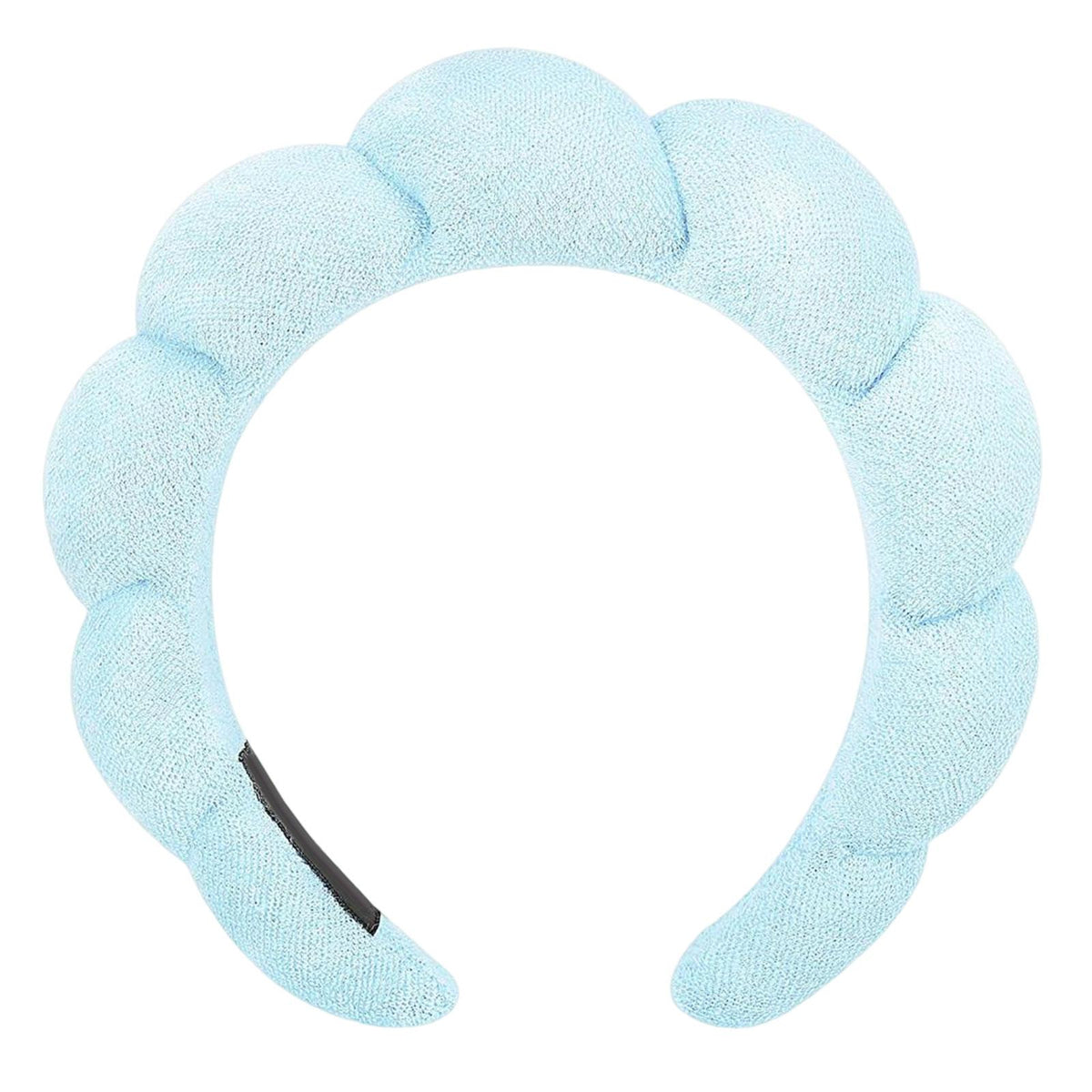 Maxbell Sponge Headband Nonslip Lovely Gifts for Skincare Cosmetic Removal Shower Sky Blue