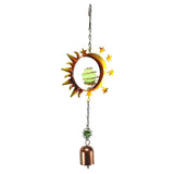 Max Metal Wind Spinner Hanging Garden Wind Spinner 3D Twisting Decor Yard Sun
