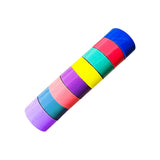 Maxbell Funny Sticky Ball Tape Sensory Toy Creative for Fun Festivals Party Supplies 4.8cm Deep Color