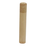 Maxbell Natural Bamboo Toothbrush Tube Hand Made Tooth Brush Holder 16cm for Kids