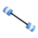 Maxbell Water Dumbbells Pool Exercise EVA Aquatic Barbell for Men Women Water Sports Blue Thicken