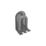 Maxbell Aluminum Toothbrush Holder Storage Rack Wall No Drilling Install Rustpoof Grey