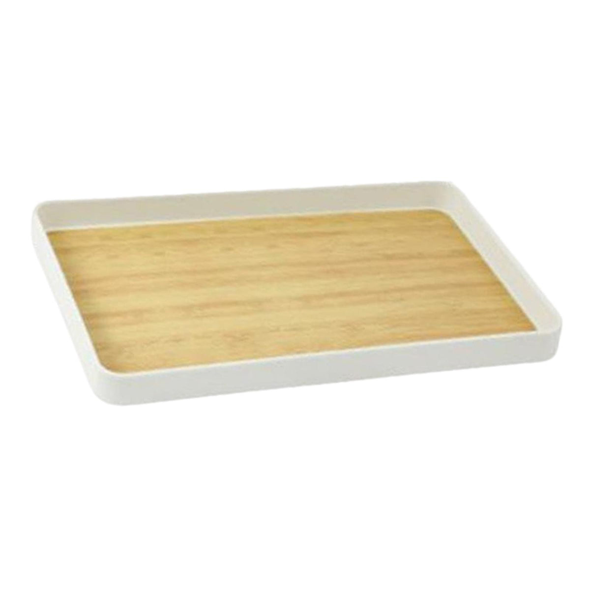Maxbell Portable Serving Tray Fruit Platter Food Dish for Desktop Dining Table Party M