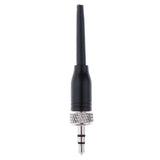 Max 1x 3.5mm Lock Stereo Jack Plug DIY Audio Connector for Microphone Black 6cm