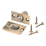 Maxbell Adjustable Ball Door Catches Roller Beads Lock Cupboard Gate Door Closet Golden