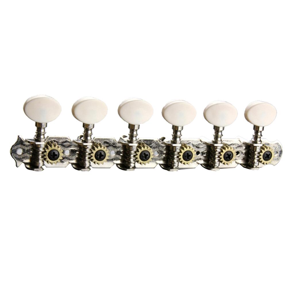 Max Maxb 12 String Folk Guitar Tuning Pegs Machine Heads Parts with Screws Accessory