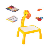 Maxbell Kids Drawing Table Toys Early Educational Toys for Boys Girls Holiday Gifts Yellow