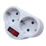 Maxbell Maxbell Travel European Plug Adapter Accessories Replacement with Switch Durable