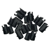 Max 20pcs U Type Bike Frame Brake Buckle Shim Tubes Cable Guide Clip Sleeves