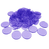 Max 100pcs Poker Chips Coins Casino Supply Family Games Accs purple