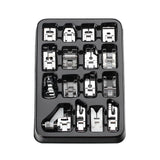 Maxbell 16x Presser Feet Set Household Repair Attachments Rolled Hem Multifunction StyleA
