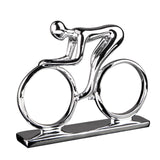 Maxbell Sports Figure Statue Collectible Home Decor Figurine for Desktop Home Office Sports Bike