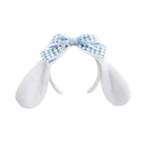 Maxbell Cute Rabbit Ear Headband Costume Accessories Hairhoop for Holiday Decoration White