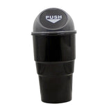 Maxbell Auto Car Garbage Holder Rubbish Bin Dust Case Wastebasket Trash Can Grey