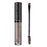 Maxbell Long Lasting Smudge-Proof Tinted Liquid Eyebrow Defining Gel w/ Brush 4.5ml Light Gray
