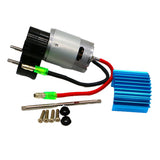 Maxbell Speed Change Gear Box Metal Gearbox for 1/12 MN-D90 FJ-45 RC Car Black