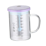 Maxbell Coffee Mugs Automatic with Lid Coffee Blender Electric for Tea Violet