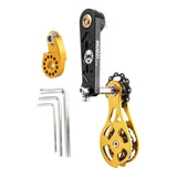 Maxbell Bike Chain Tensioner Single Speed Aluminum Chain Stabilizer for Folding Bike Style E