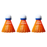 Maxbell 3Pcs LED Badminton Shuttlecocks Glow in The Dark Birdie Balls Red