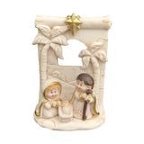 Maxbell Holy Family Figure Statue for Christmas Tabletop or Desk Display Decor