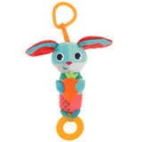 Maxbell Plush Animal Wind Chime Toy Car Stroller Hanging Rattle Toy for Baby Rabbit