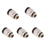 Max 5PCS Air Water Hose Tube Straight Push In Pneumatic Fittings DPC-G-C8-G01