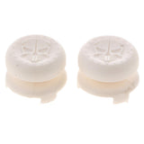 Maxbell 2Pcs Thumb Grips Protector Cap Cover For Playstation 4 PS4 Controller White