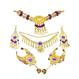 Maxbell Belly Dance Jewelry Set Bohemian for Bridal Party Women Girl Thanksgiving