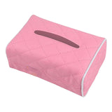 Maxbell Car Vehicle Backseat Tissue Holder Hanging Saving Space with Elastic Band Pink