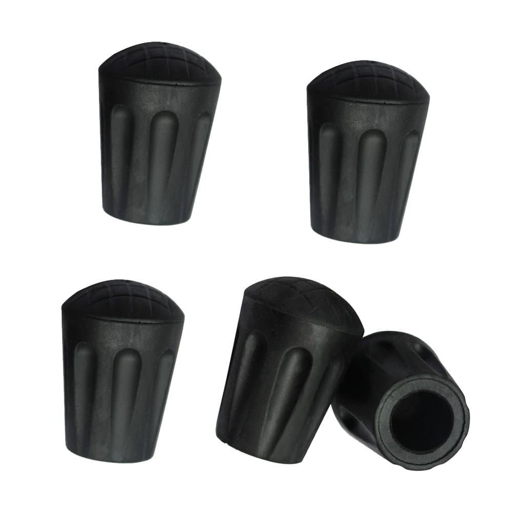 Max 5pcs Trekking Pole Tips Walking Stick Cover Protector Climbing Gear D 30mm