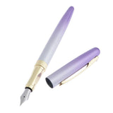 Maxbell Gradient Color Fountain Ink Pen Nib Pen Big Nib 0.5mm gradient purple