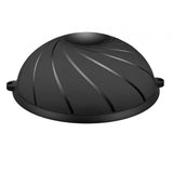 Maxbell Wave Speed Ball Semicircle Balance Ball for Gym Back and Abdominal Training Dia 58cm Black B