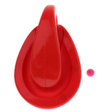 Maxbell Plastic Ball Track Plate Bead Balance Training Developmental Toy Red