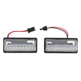 Maxbell 2 Pack Truck LED Tail Lamp Rear Number License Plate Light Bulbs for TEANA