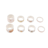 Maxbell Set of 8 Rolls Paper Tape selfadhesive paper stickers scrapbooking tape A