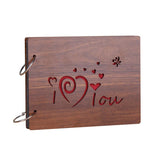 Maxbell DIY Photo Albums 8 Inch Loose-leaf Pasted for Baby Lovers I Love You