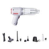 Maxbell Cordless Hand Car Vacuum Cleaner USB Charging Durable White Upgrade