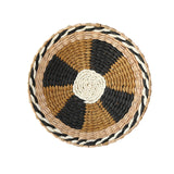 Maxbell Wall Decor Artistic Grass Weave Pattern Decoration for Kitchen Entryway Style E 30cm