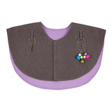 Maxbell Parrot Anti Scratch Shoulder Protector Anti Bite for Macaws Cockatiel Budgie violet